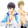 Haruka and Makoto render