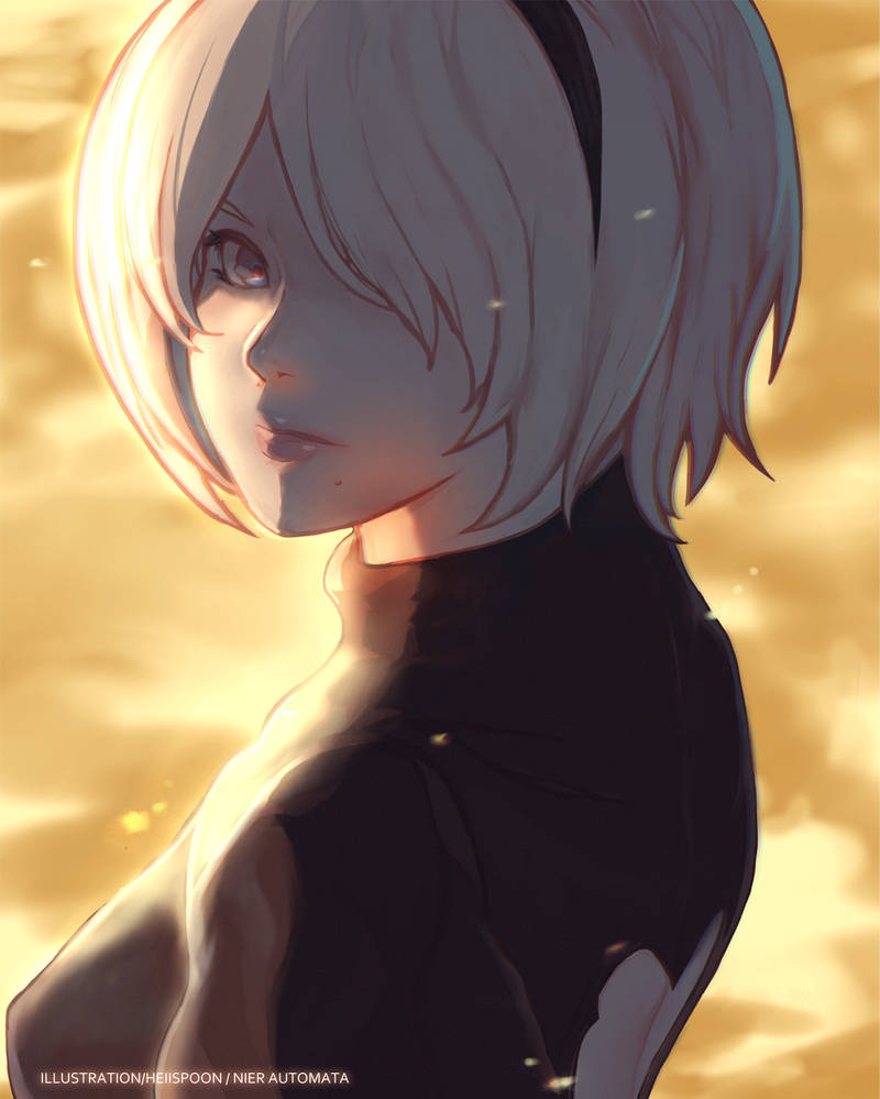 2b or not 2b by Heiispoon on DeviantArt