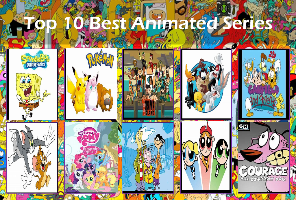 Top 10 best animated series by Burgerfan98 on DeviantArt