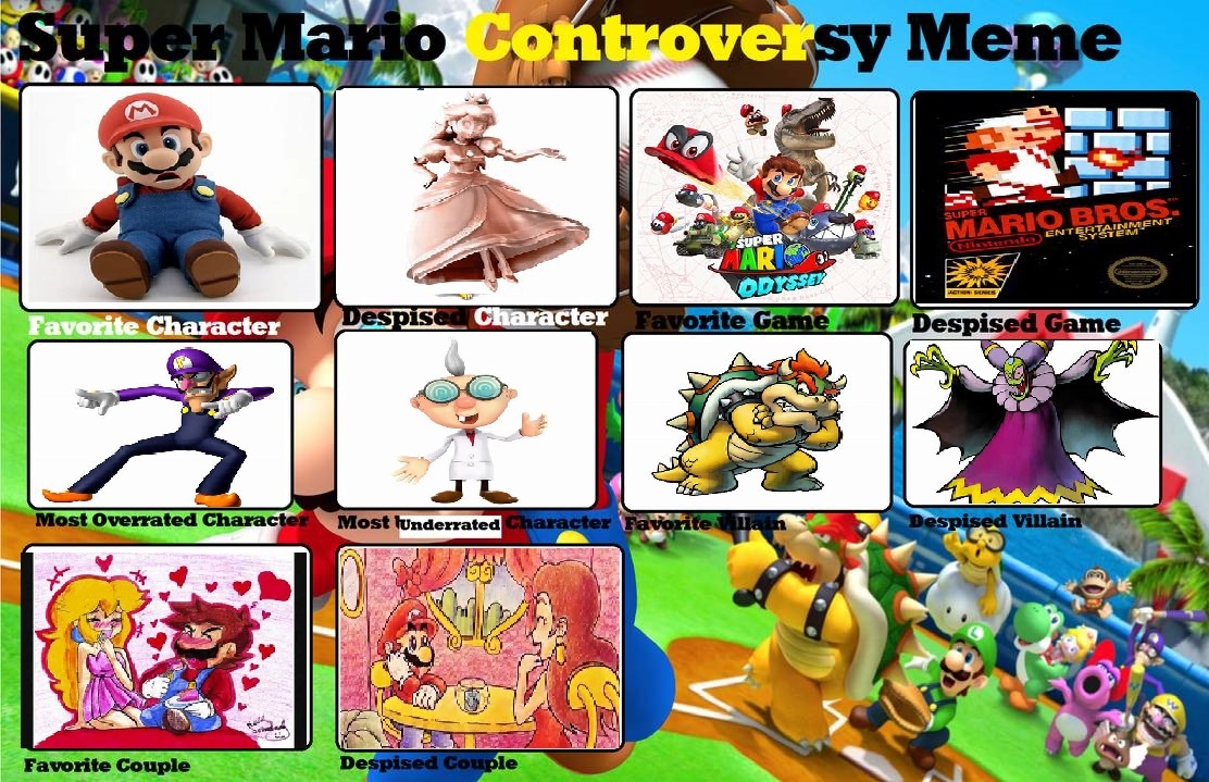 Super Mario Bros Controvesy Meme (Update) by Burgerfan98 on DeviantArt