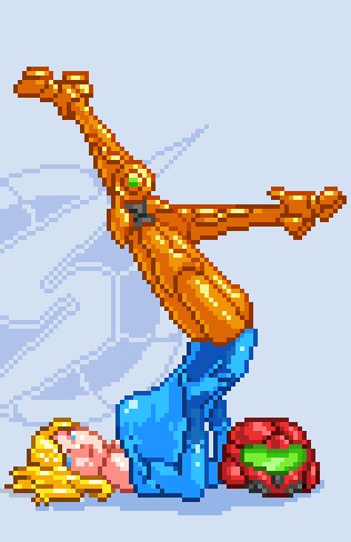 Pin-up Samus