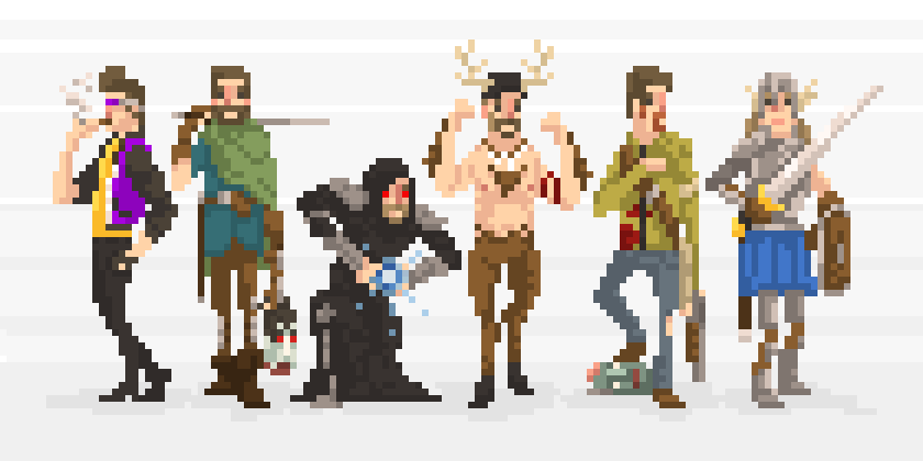 Pixel Friends Assemble