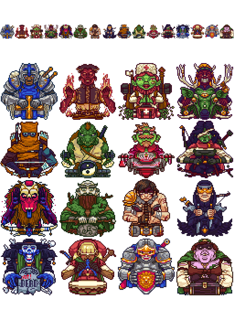 Pixel RPG Classes