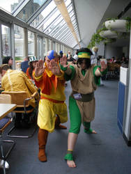 Aang and Toph - Otakuthon 2008