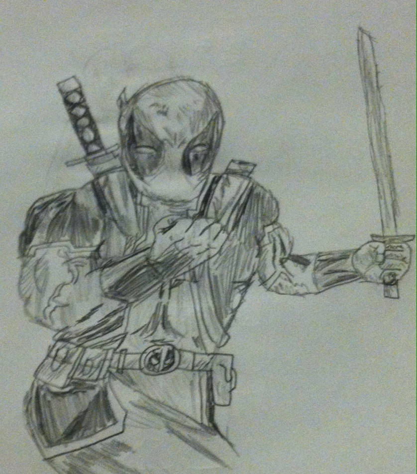 Deadpool Drawing #2 by Octopool24 on DeviantArt