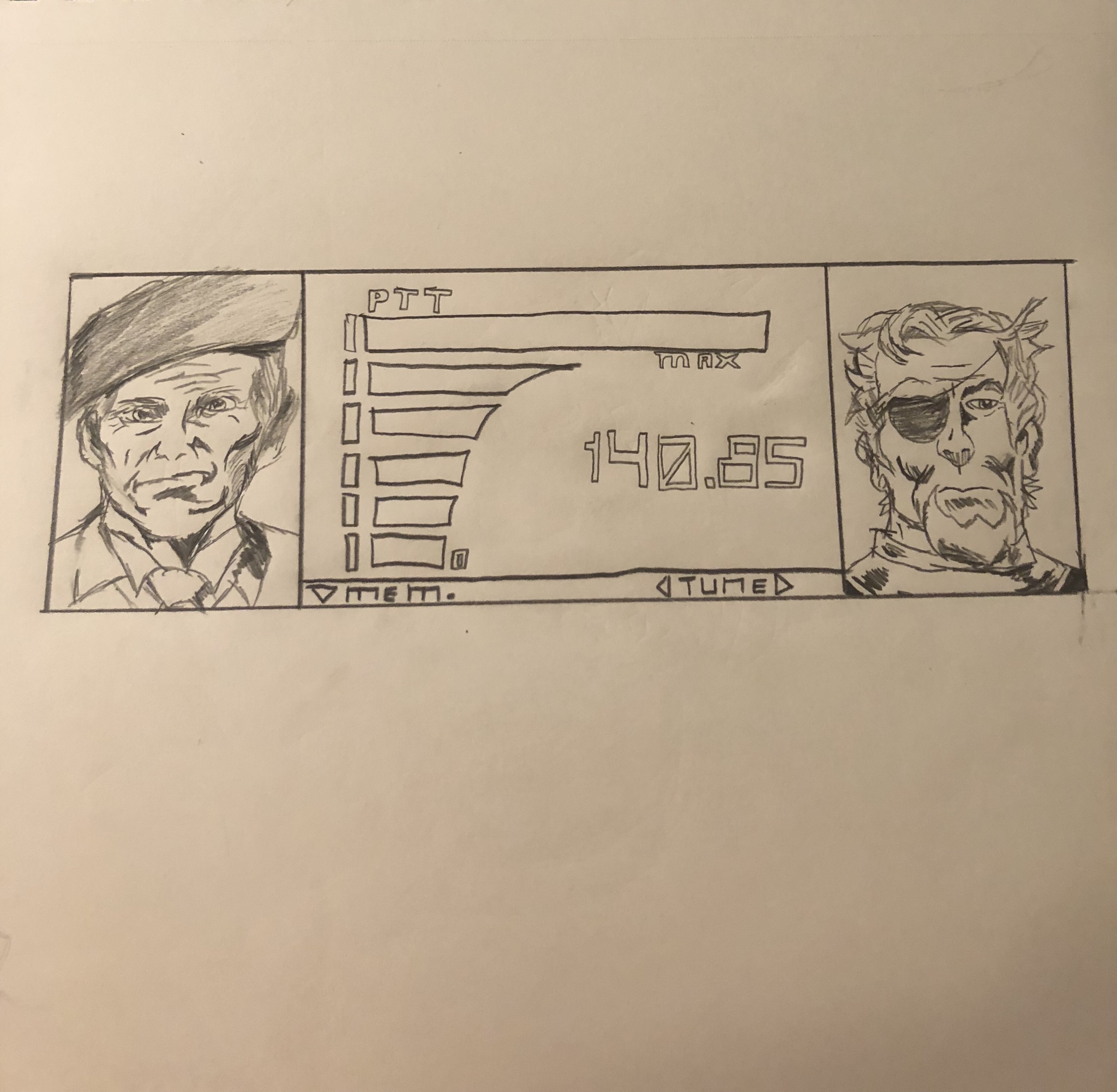 Deathstroke Art/Drawing #15 A Codec Call by Octopool24 on DeviantArt