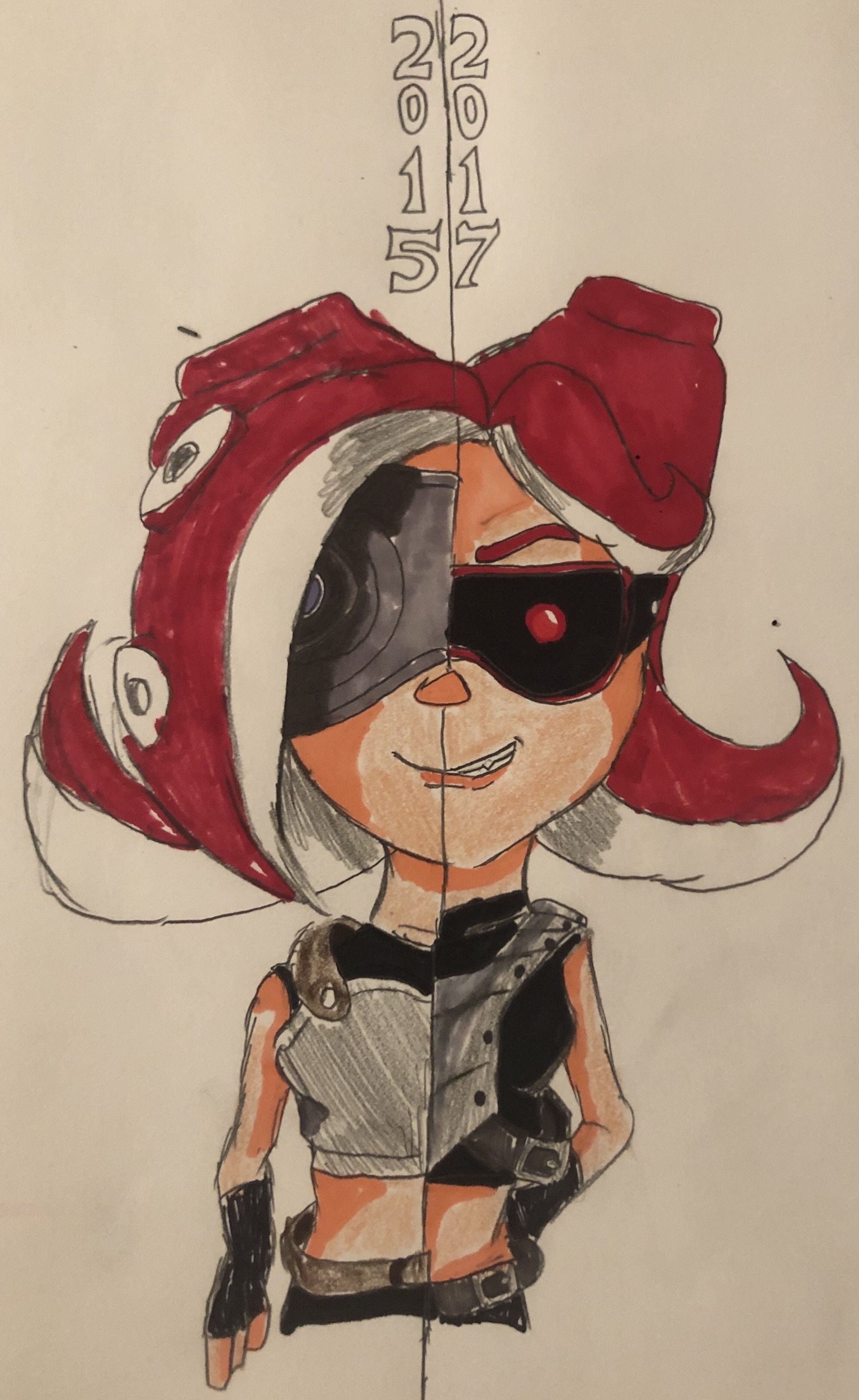 Evolution of #7 Octoling (Hero Mode) by Octopool24 on DeviantArt