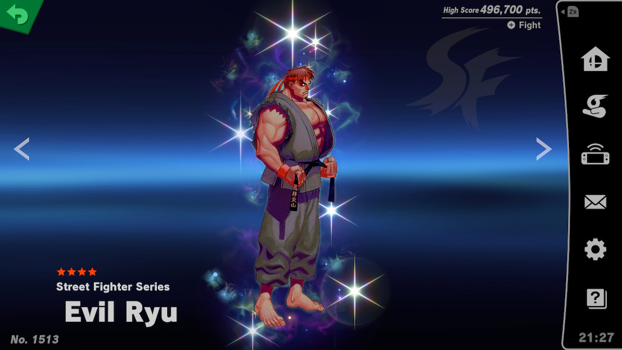 SSBU #6 Evil Ryu Spirit #1 by Octopool24 on DeviantArt