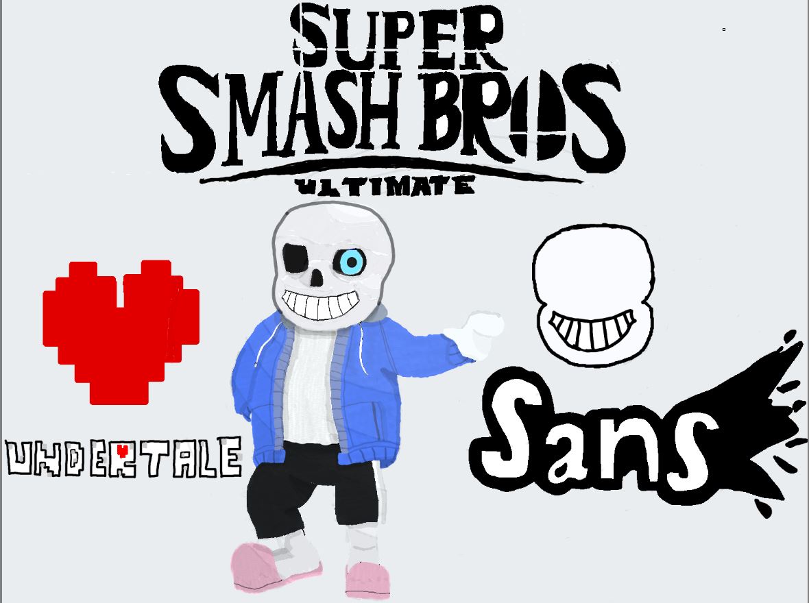 Jbug Sans SSBU Sans art by DynamicDRA on DeviantArt