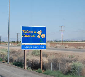 California - Welcome Sign