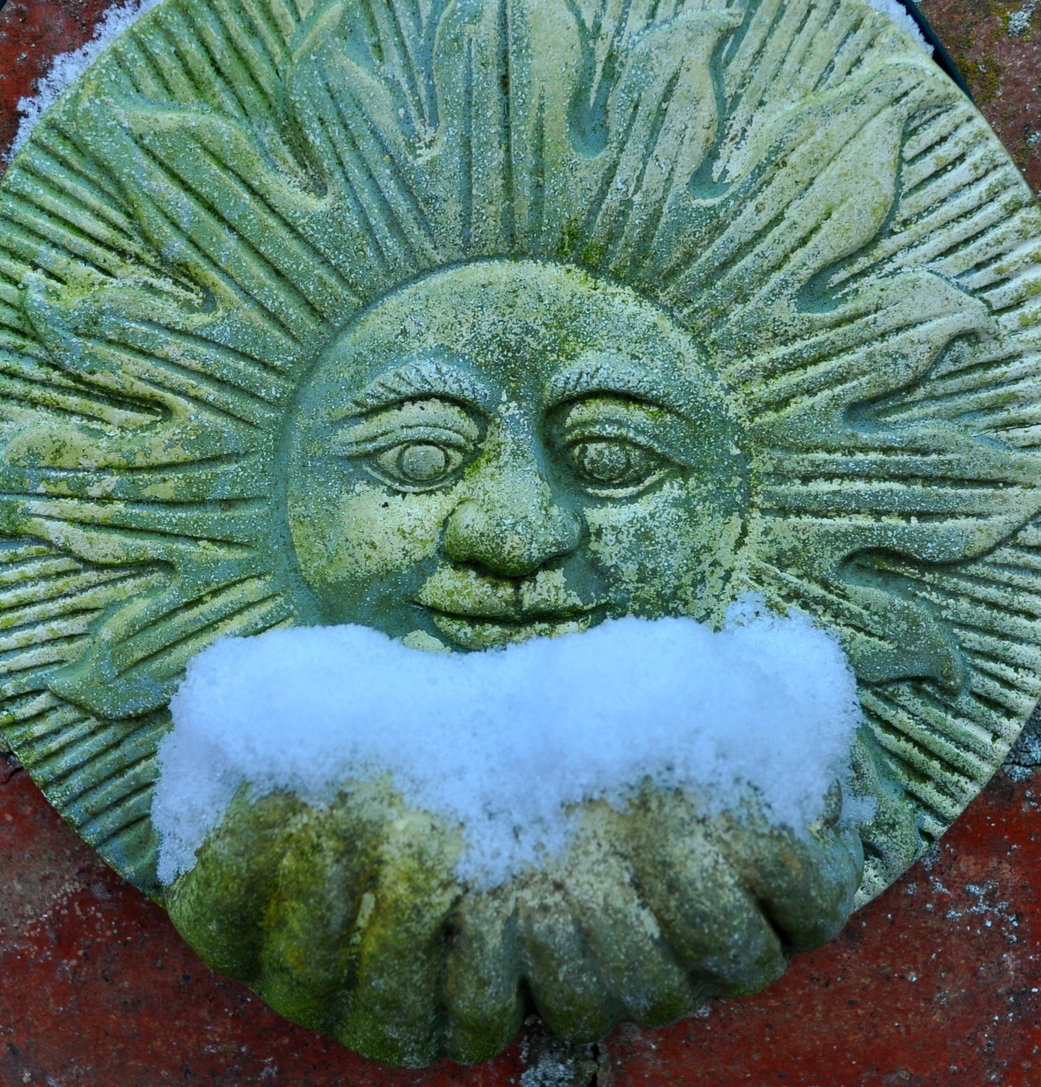 The Sun Mesmerised by Snow