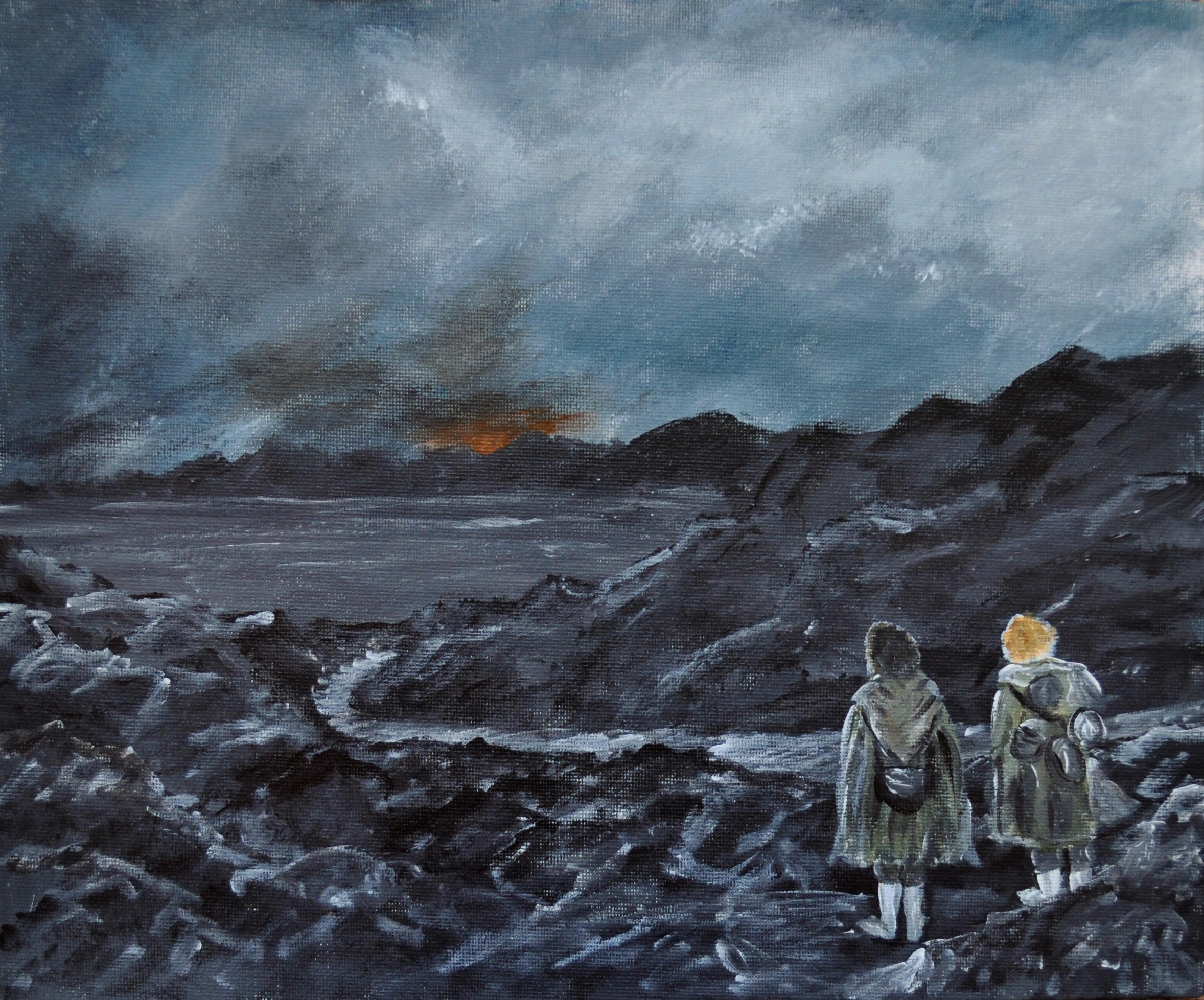 Frodo And Sam On The Path To Mordor by ForestinaFotos on DeviantArt