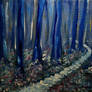 Mystical Forest - 5 x 7 inch mini canvas