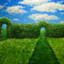 New painting - second stage - work in progress