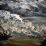 Acrylics Practice - Wave Abstract