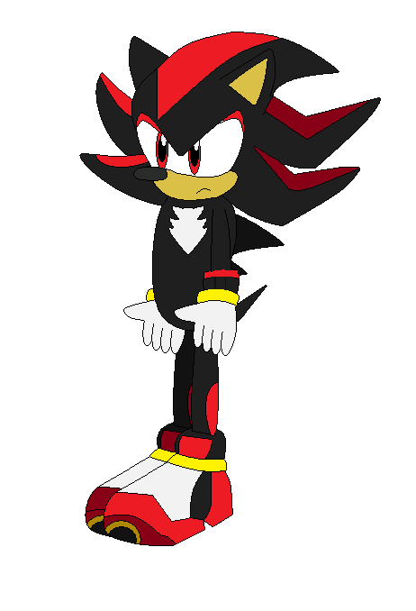 Shadow The Hedgehog Angry