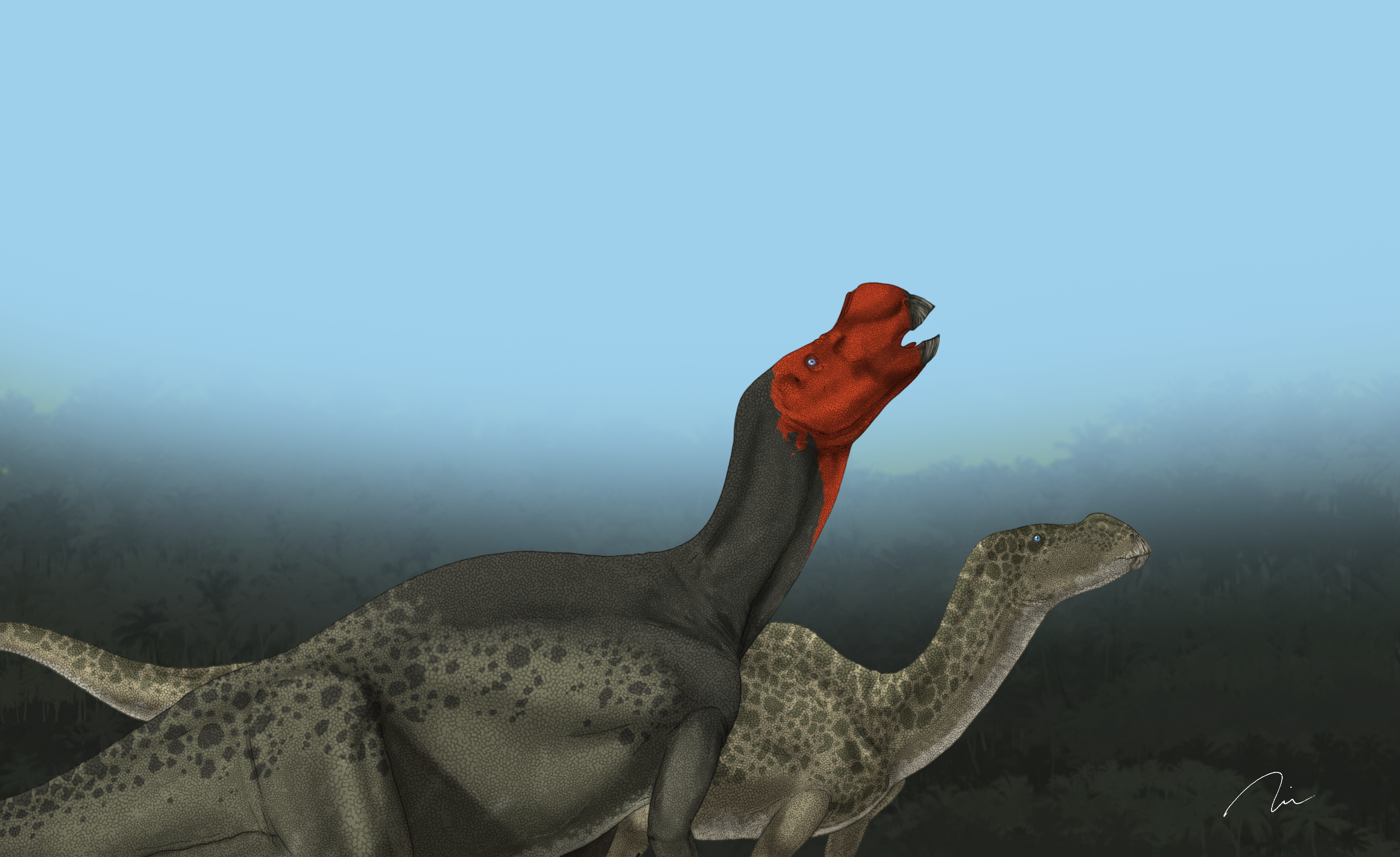 Muttataurus Muttaburrasaurus by Vix-R on DeviantArt