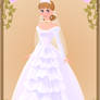 Angeline, wedding gown