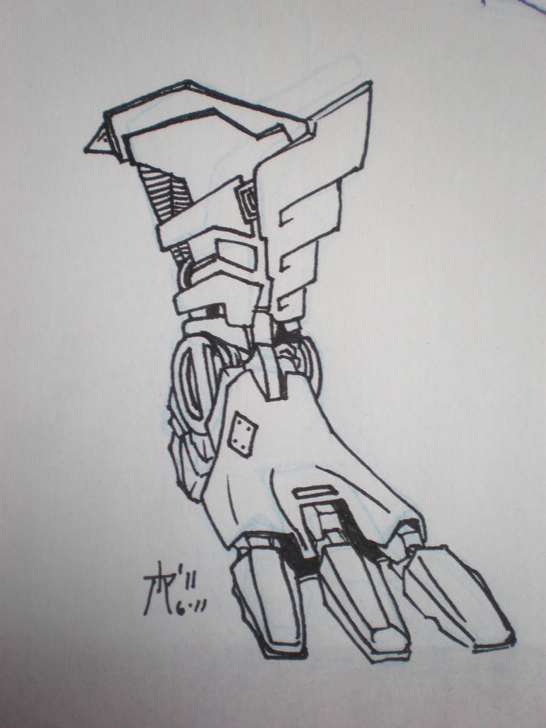 Mecha Foot Closeup by PsykotikDragon on DeviantArt