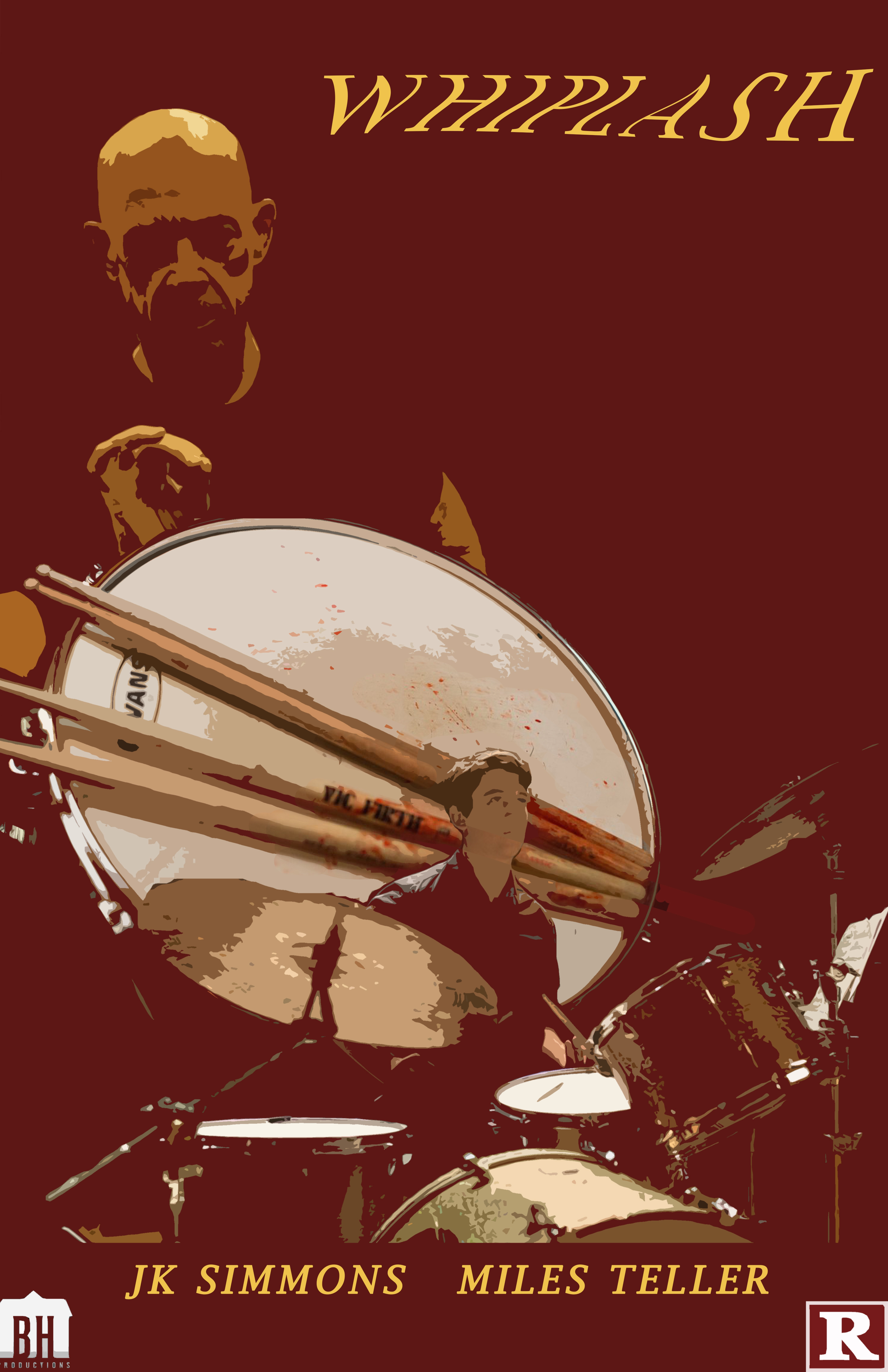Whiplash Movie Poster for school by Threekeyfighting332 on DeviantArt