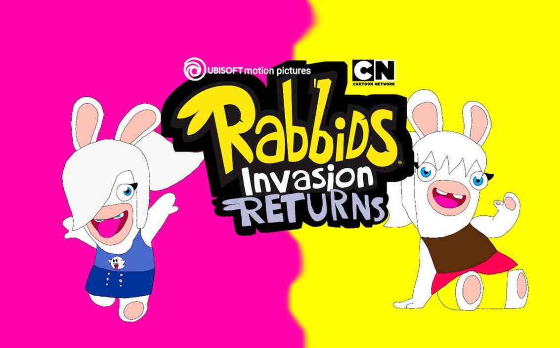 Blocky Rabbit Cartoon Network Rabbids invasion returns on cartoon network by neesy09 on DeviantArt