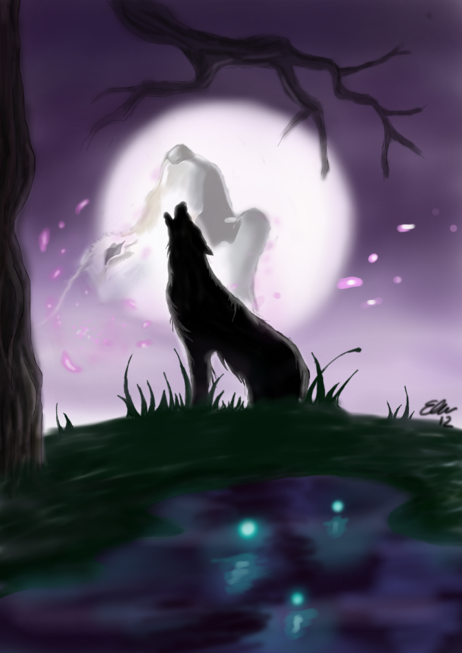 Howling wolf