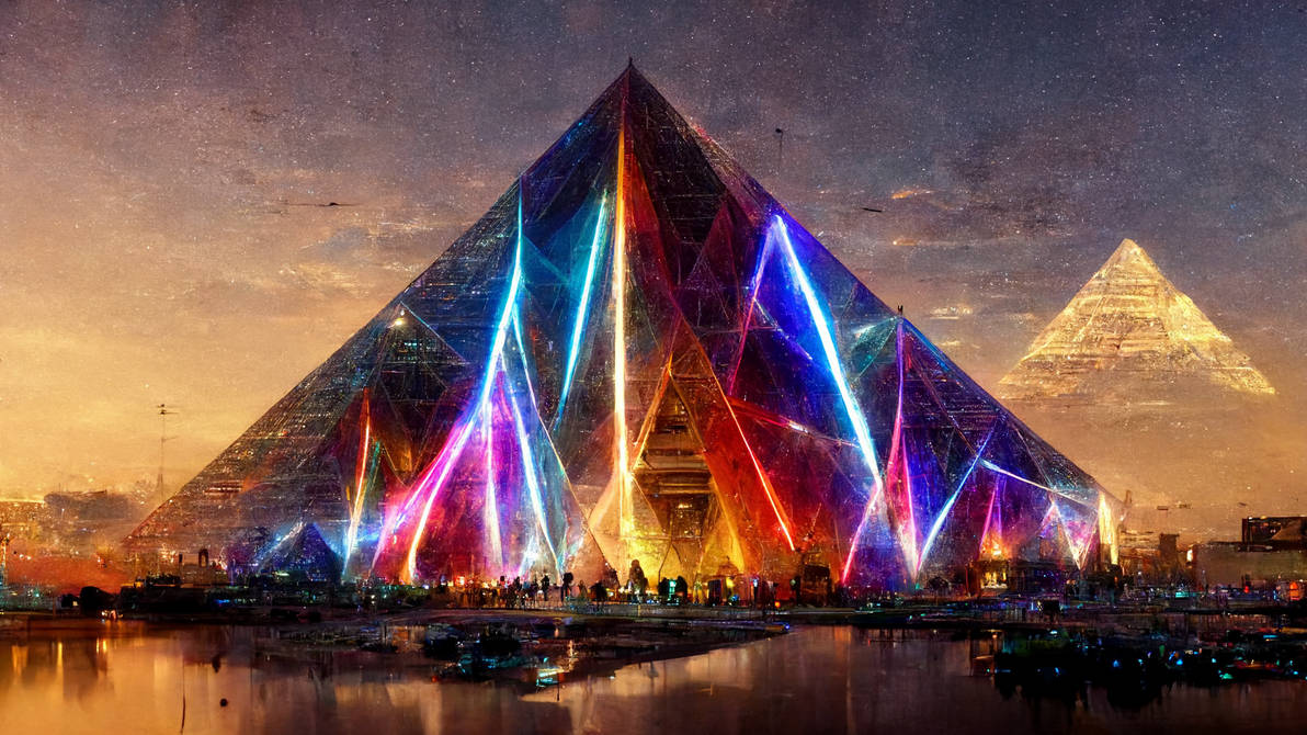 Rob rws1st Pyramid of egypt made with mirrors and by rws1st on DeviantArt