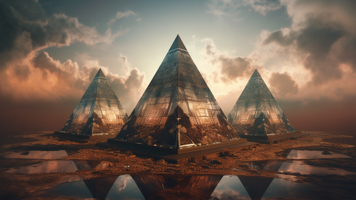 Three Pyramids