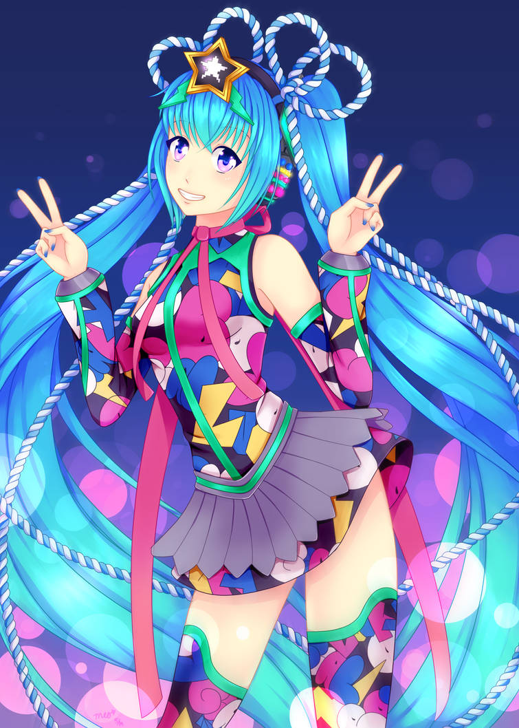 Lucky Orb Miku + Speedpaint video by m-e-o on DeviantArt