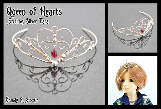 Queen of Hearts - BJD Tiara