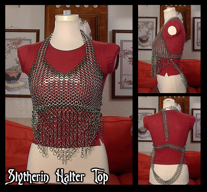 Slytherin Halter Top