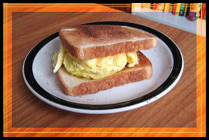 Fast N' Easy Egg Sandwich
