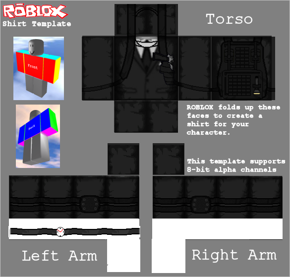Roblox Secret Agent Corps Uniform Shirt By IDa By IDarkenedLogic On roblox-secret-agent-corps-uniform-shirt-by-ida-by-idarkenedlogic-on