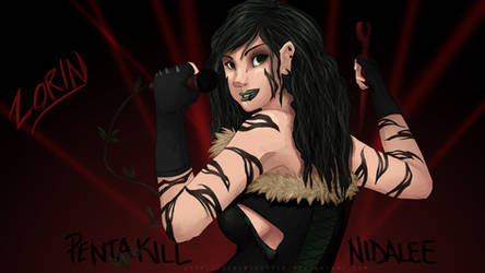 LoL: Pentakill Nidalee by scriptKittie