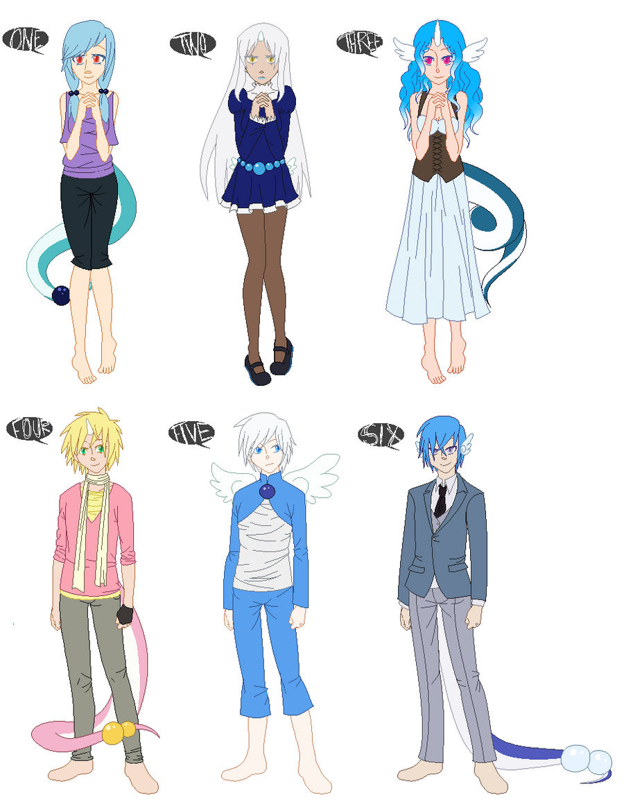 Dragonair Gijinka adoptables OPEN