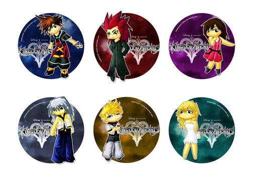 Kingdom Hearts stamps