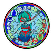 Stained Glass Eilatite