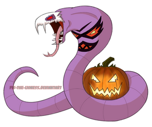 Halloween Arbok - Adopted