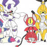 Some of the Medabots..