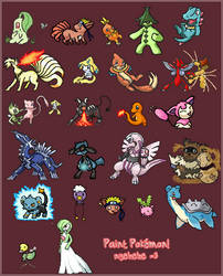 Some pokemon.