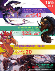 15% Off Commissions!