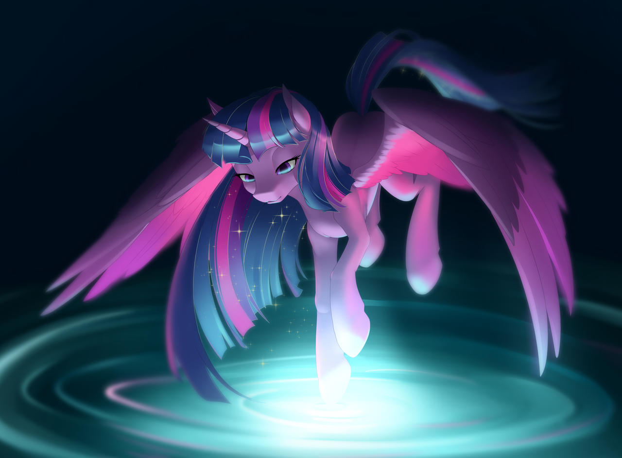 Rainbow Power Twilight Sparkle by dstears