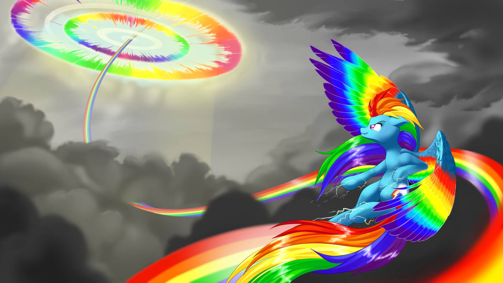 Rainbow Power Rainbow Dash by dstears