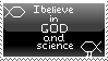 God and science by neon-fruit