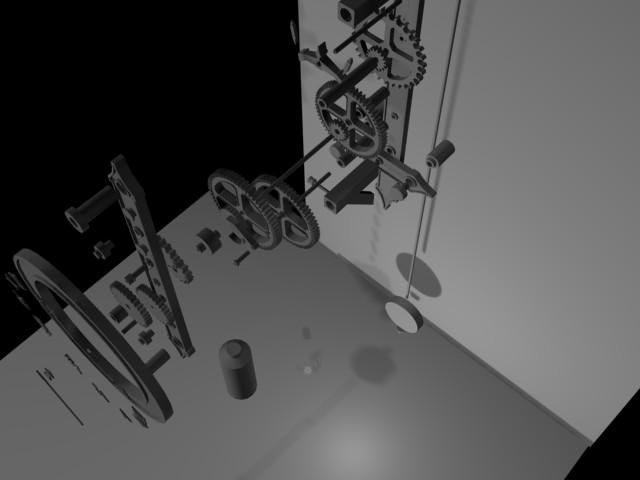 Exploded clock2 by impisus on DeviantArt