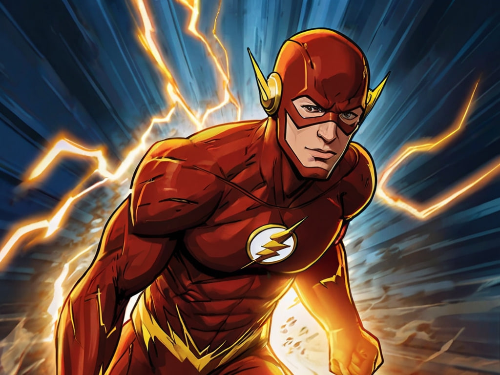 The Flash! by MarvelDCarts on DeviantArt