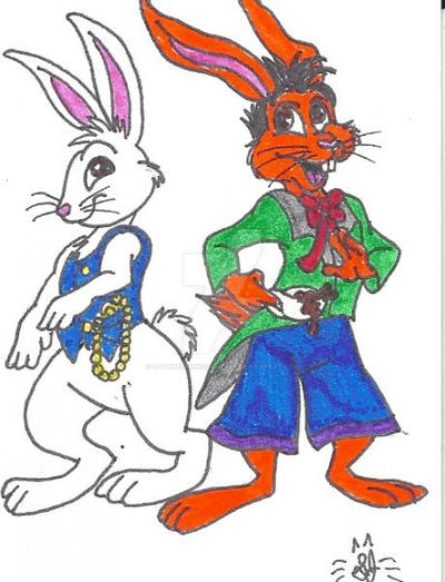 Wonderland - White Rabbit March Hare by RatchetSonicGamer88 on DeviantArt