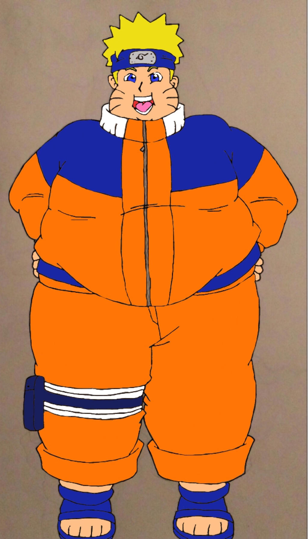 Fat Naruto Colored Updated By DemonGod18 On DeviantArt fat-naruto-colored-updated-by-demongod18-on-deviantart