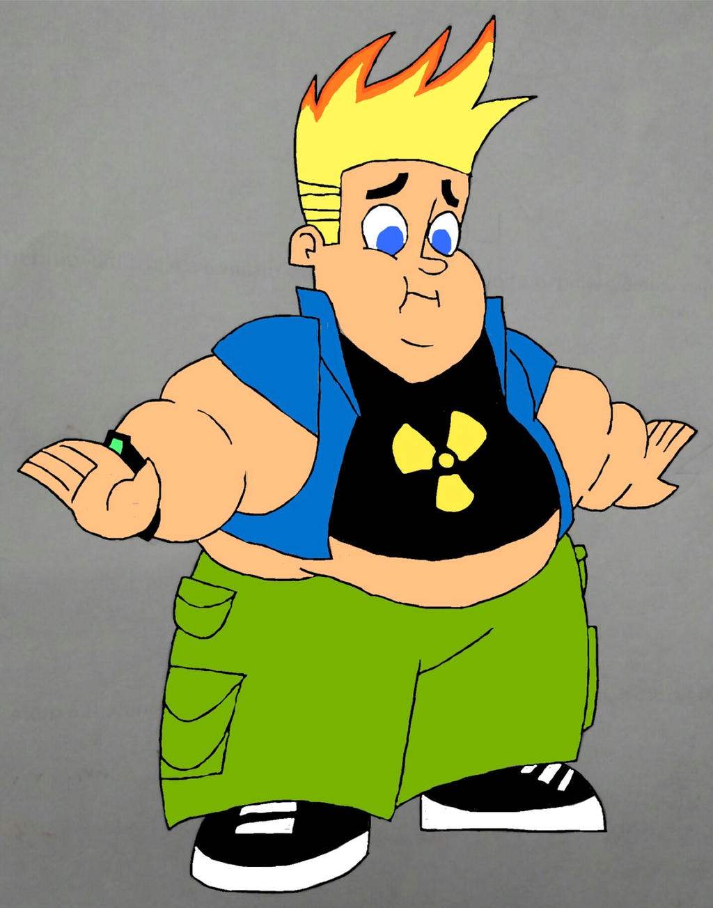 Fat Johnny Test Rapper Fat Johnny Test Colored (Updated) by DemonGod18 on DeviantArt