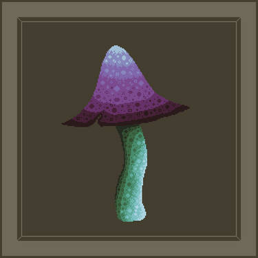 Mushroom pixel art study #2 (32x32) by 20pe on DeviantArt